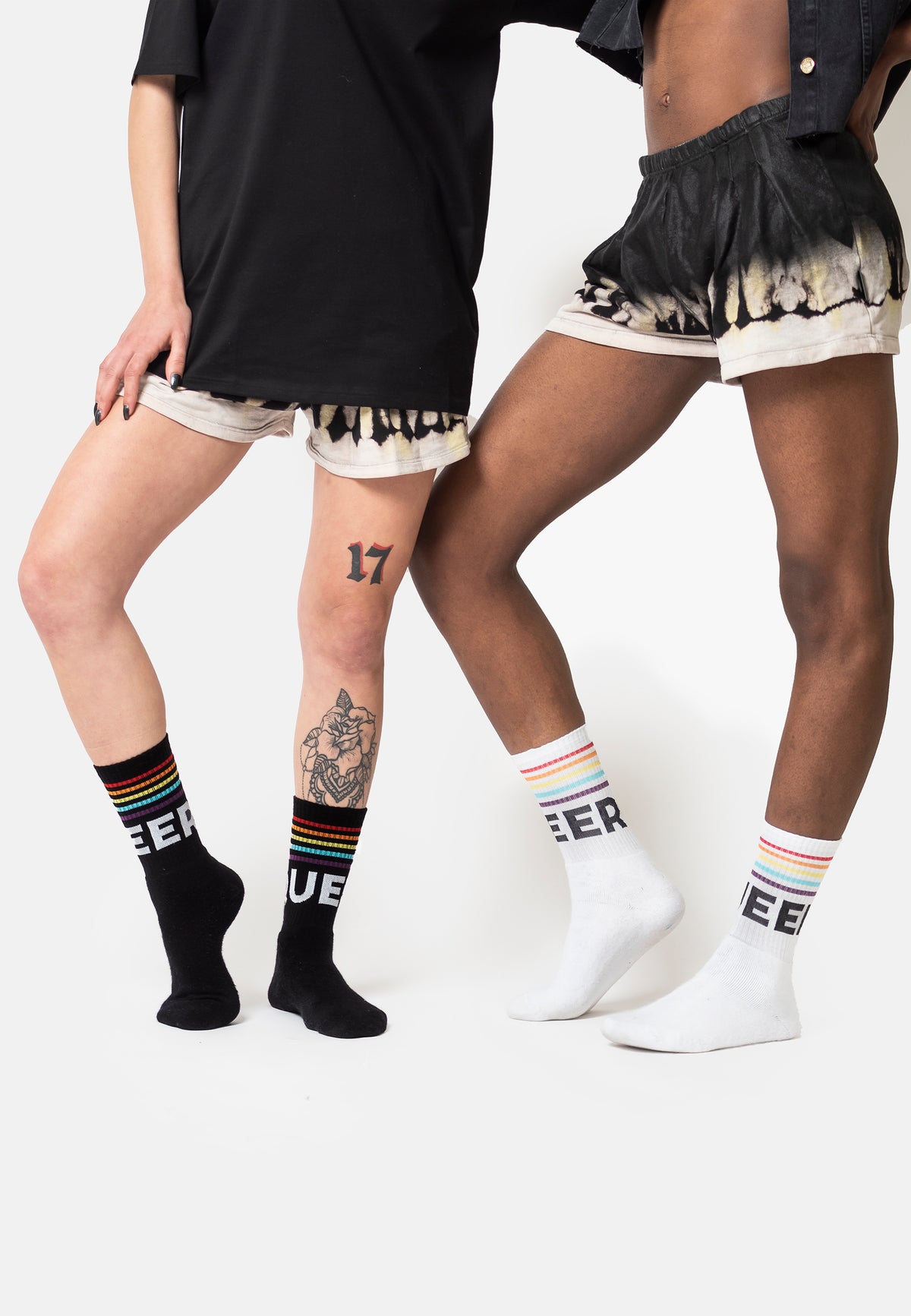 SET CALZINI UNISEX 2PACK RAINBOW- QUEER