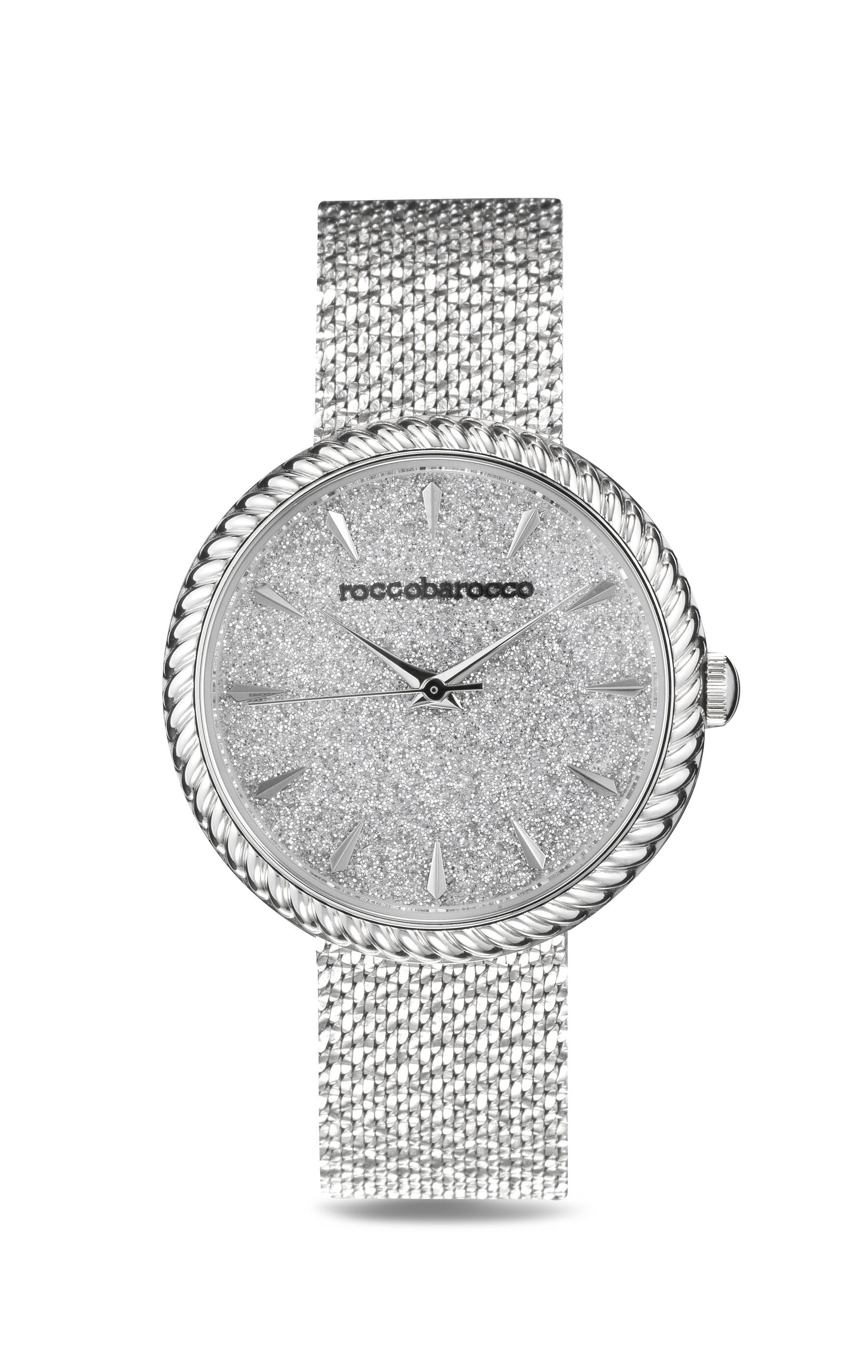 Roccobarocco watch- STARS -RB.2950L-01M donna SILVER
