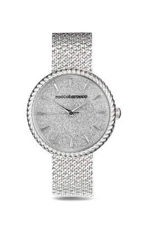 Roccobarocco watch- STARS -RB.2950L-01M donna SILVER
