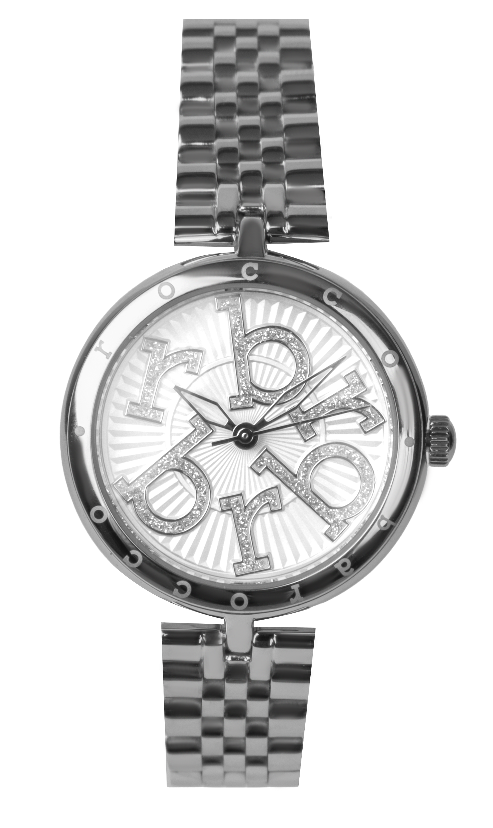 Roccobarocco watch- DIAMONDS- RB.4878L-05M donna SILVER