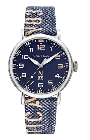 Nautica watch- N83 LOVES THE OCEAN- NAPLSS006 unisex blu