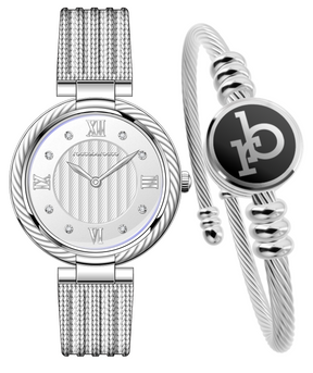 Roccobarocco watch- JUST- ROYAL-RB.4469S-07M donna SILVER