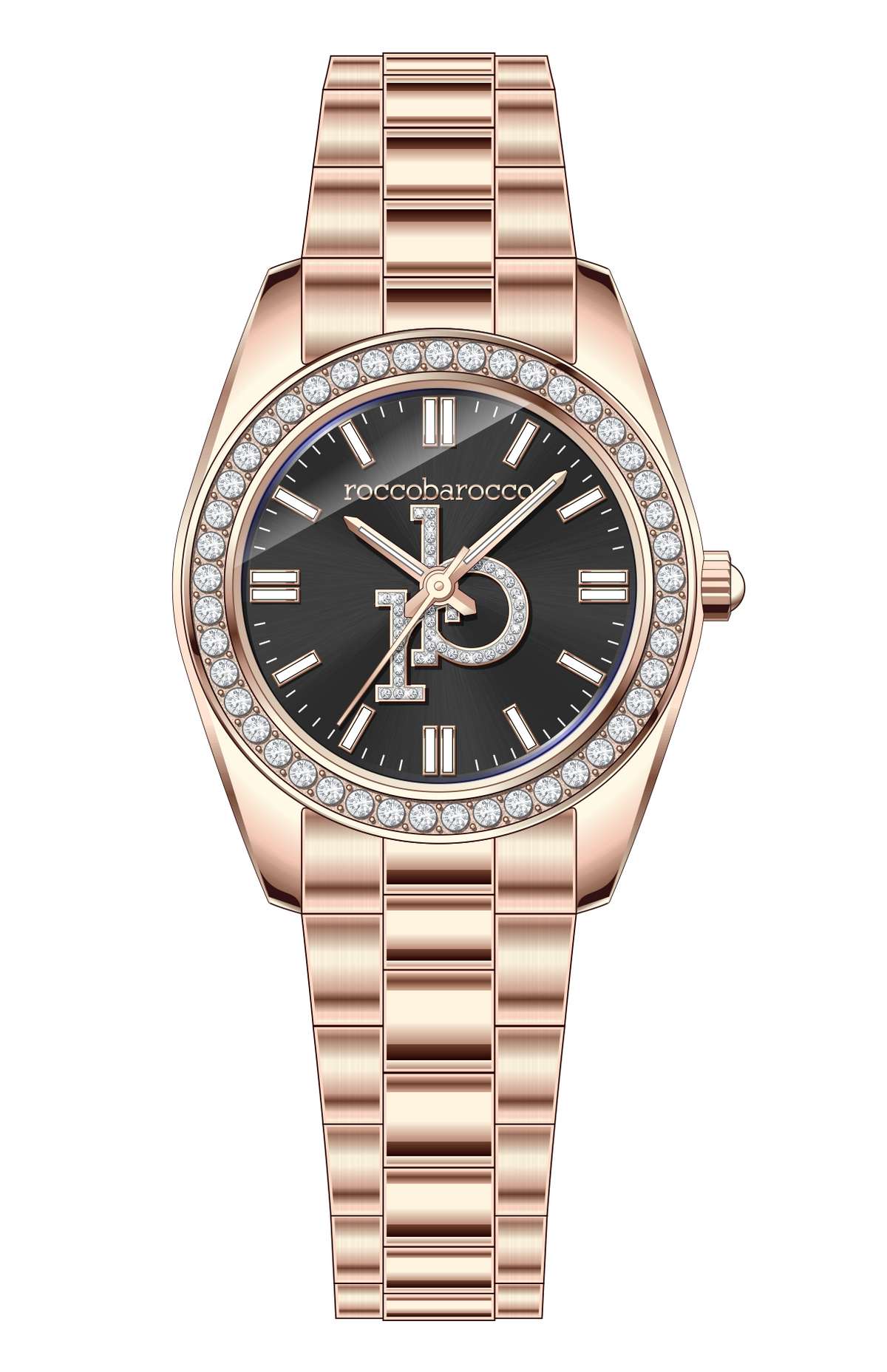 Roccobarocco watch- JUST- RB PERPETUAL-RB.3468L-07M donna ROSE GOLD