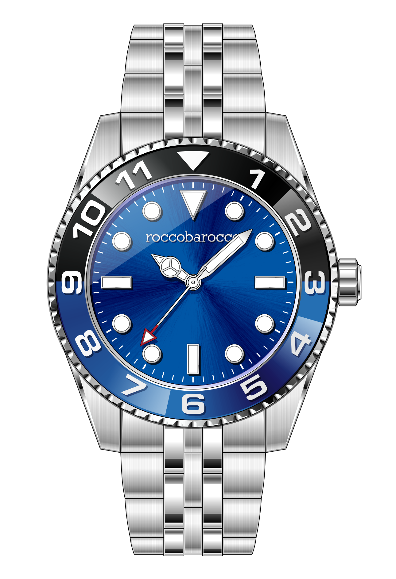 Roccobarocco watch- FASCINATE - RB.4886M-02M donna SILVER