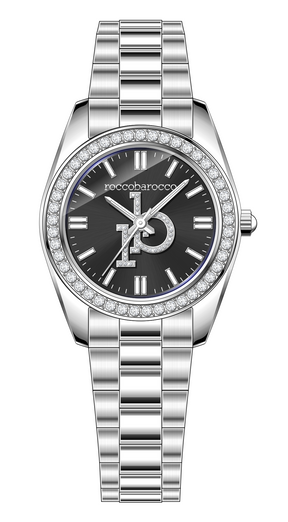 Roccobarocco watch- JUST- RB PERPETUAL-RB.3468L-02M donna SILVER