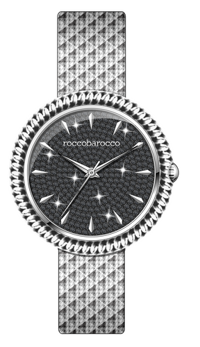Roccobarocco watch- STARS -RB.2950L-02M donna SILVER