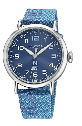 Nautica watch- N83 LOVES THE OCEAN- NAPLSF016 unisex blu