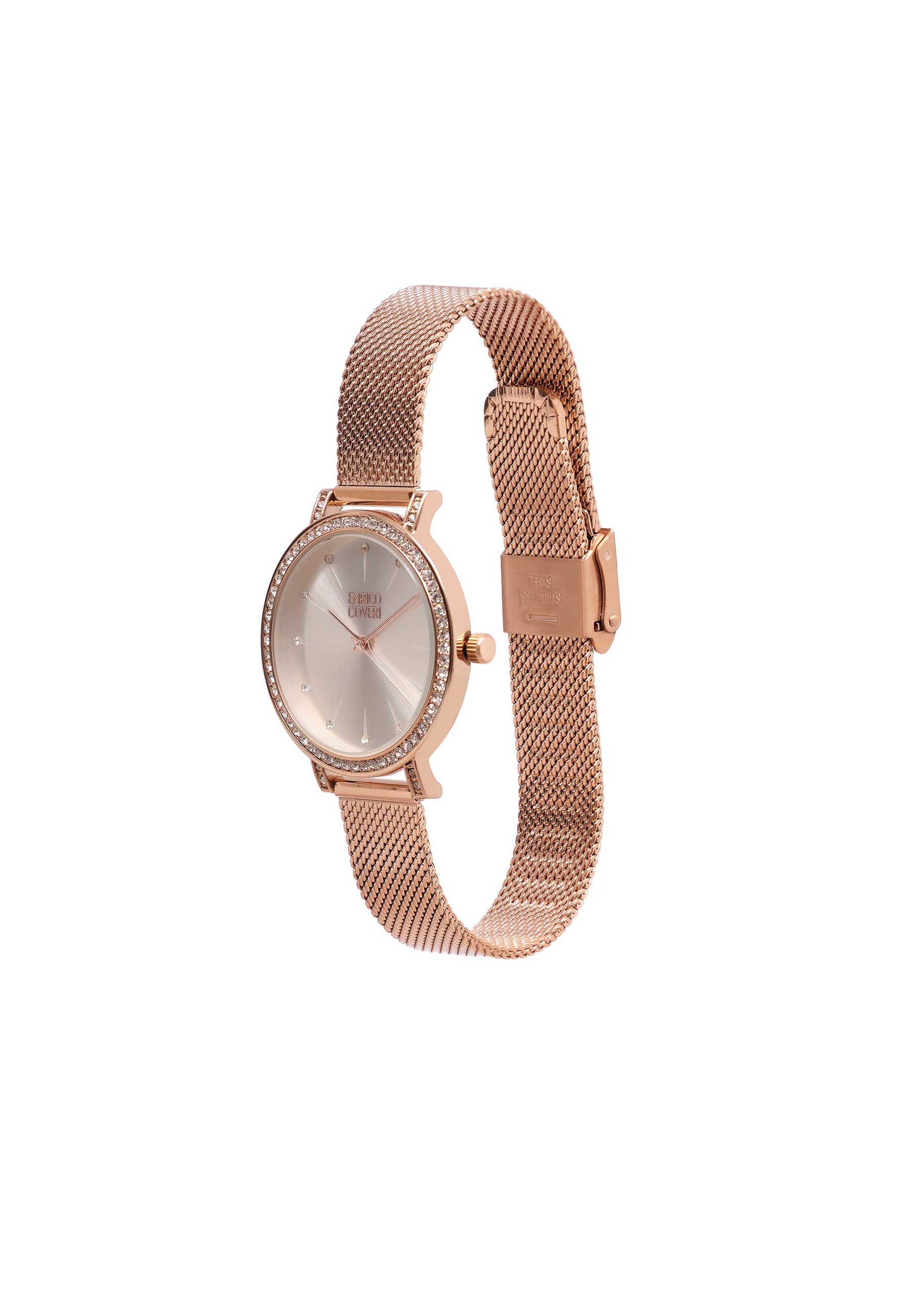 ENRICO COVERI TIME HIM OROLOGIO donna ECTC079 GOLD ROSE