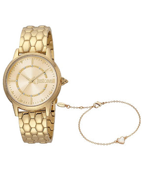 JUST CAVALLI - Watch- VALENTINE'S BOX SET donna  JC1L149M0045 GOLD