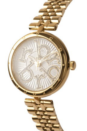 Roccobarocco watch- DIAMONDS- RB.4878L-02M donna GOLD
