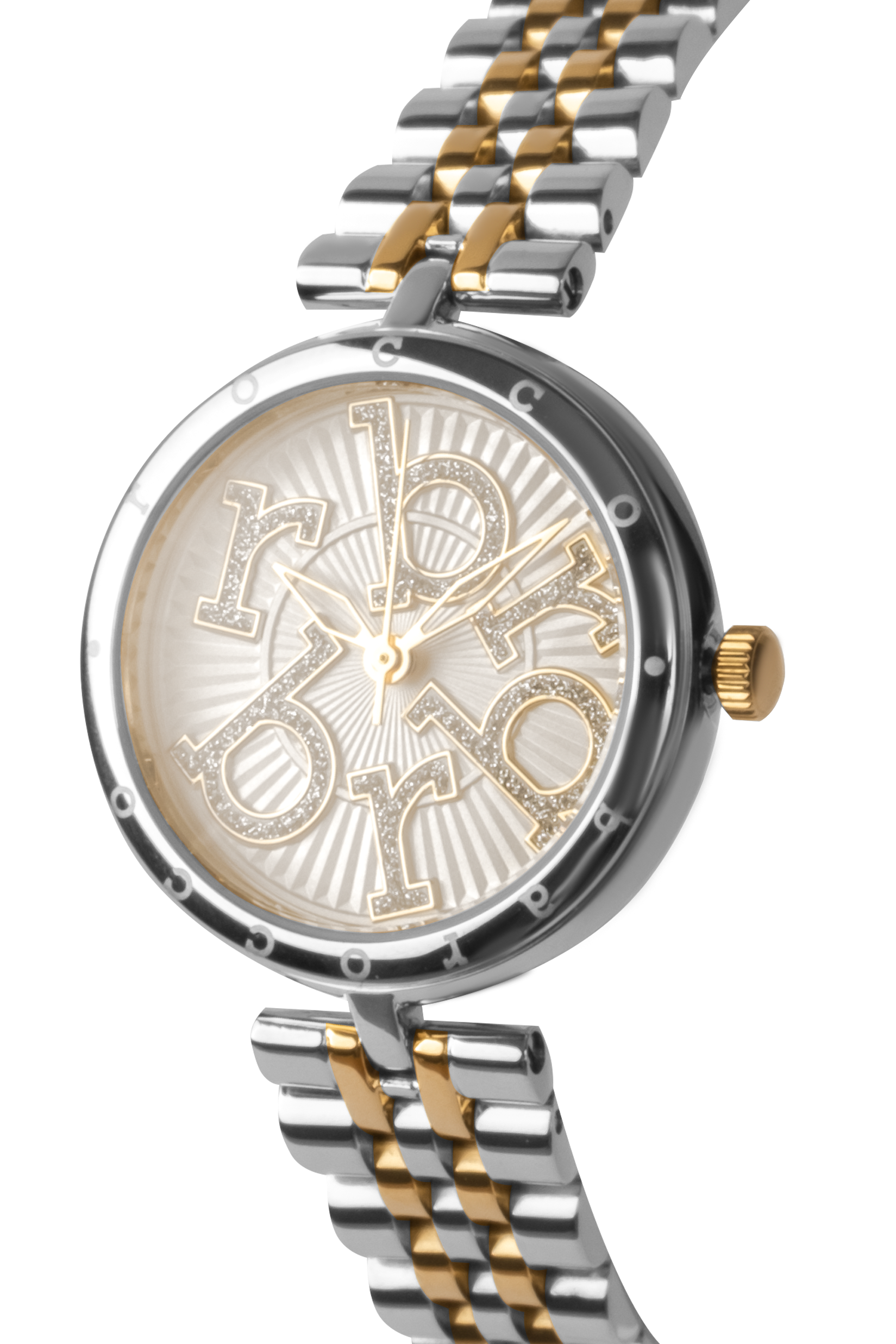 Roccobarocco watch- DIAMONDS- RB.4878L-04M donna SILVER