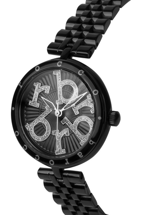Roccobarocco watch- DIAMONDS- RB.4878L-01M donna BLACK