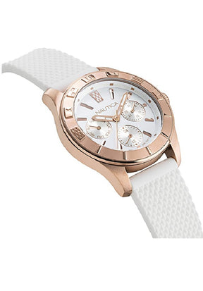 Nautica watch- MULTIFUNCTION PACIFIC BEACH- NAPPBS034 donna bianco