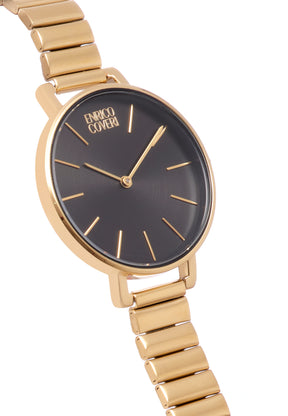 ENRICO COVERI OROLOGIO DA POLSO TIME HIM ECTC086 ORO