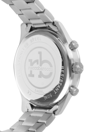 Roccobarocco watch- URBAN- RB.4853M-01M donna SILVER