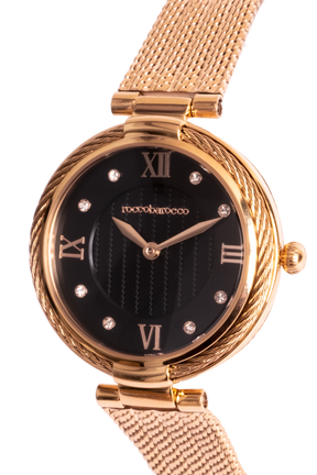 Roccobarocco watch- JUST- ROYAL-RB.4469S-04M donna ROSE GOLD