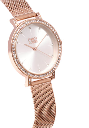 ENRICO COVERI TIME HIM OROLOGIO donna ECTC079 GOLD ROSE