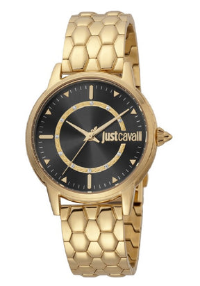 JUST CAVALLI - Watch- VALENTINE'S BOX SET donna  JC1L149M0055 GOLD/BLACK