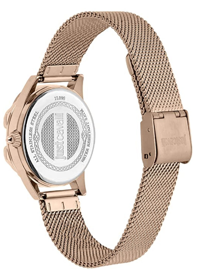 JUSTCAVALLI OROLOGIO ANIMALIER QUARTZ donna  JC1L095M0075 ROSEGOLD