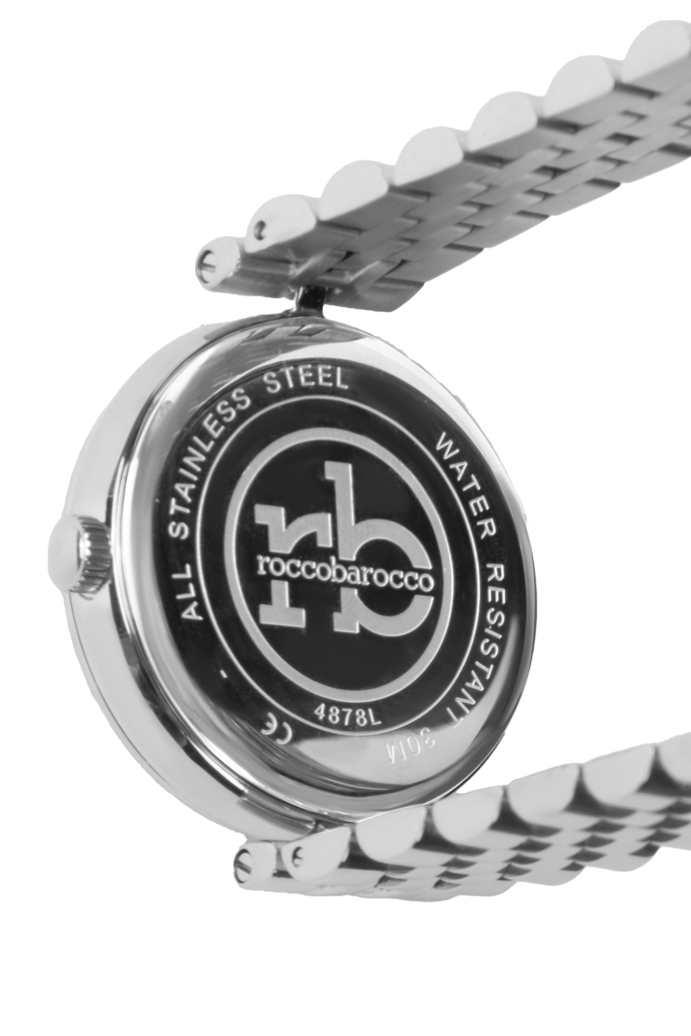 Roccobarocco watch- DIAMONDS- RB.4878L-05M donna SILVER