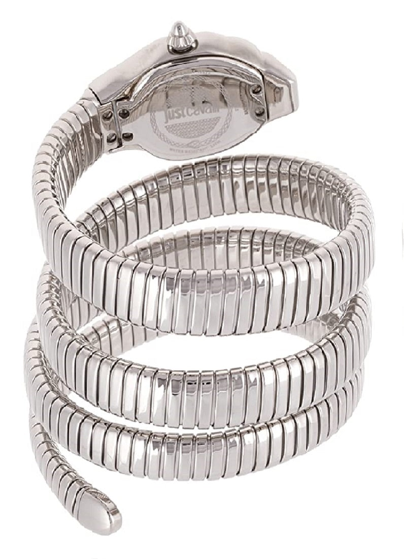 JUST CAVALLI Watch SNAKE donna  JC1L115M0015 SILVER