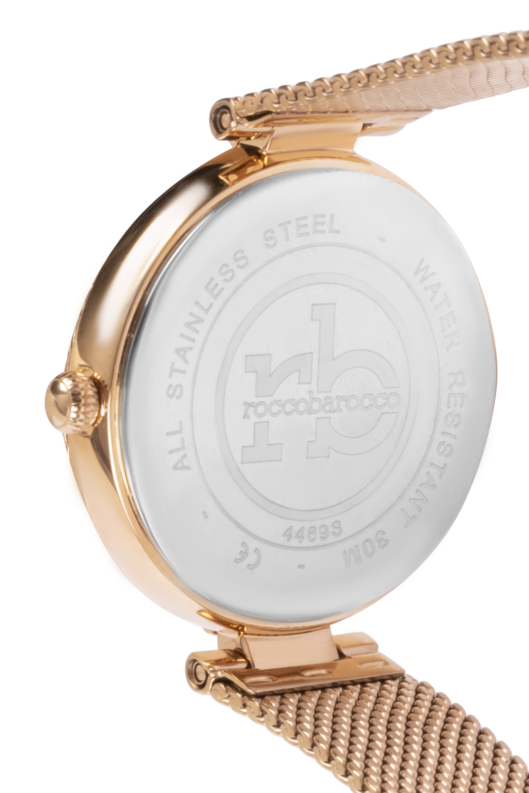 Roccobarocco watch- JUST- ROYAL-RB.4469S-04M donna ROSE GOLD