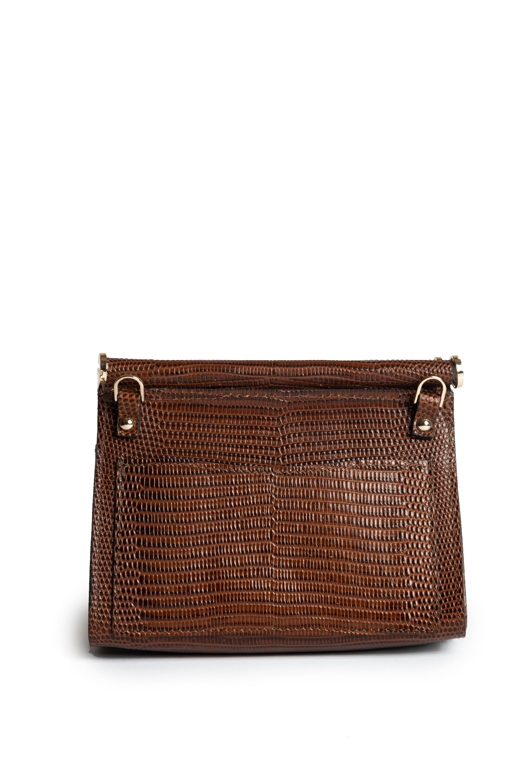 GIANNI NOTARO BORSA KARLA GN-150-01 colore cotto lucertola Made in italy