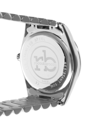 Roccobarocco watch- JUST- RB PERPETUAL-RB.3468L-08M donna SILVER