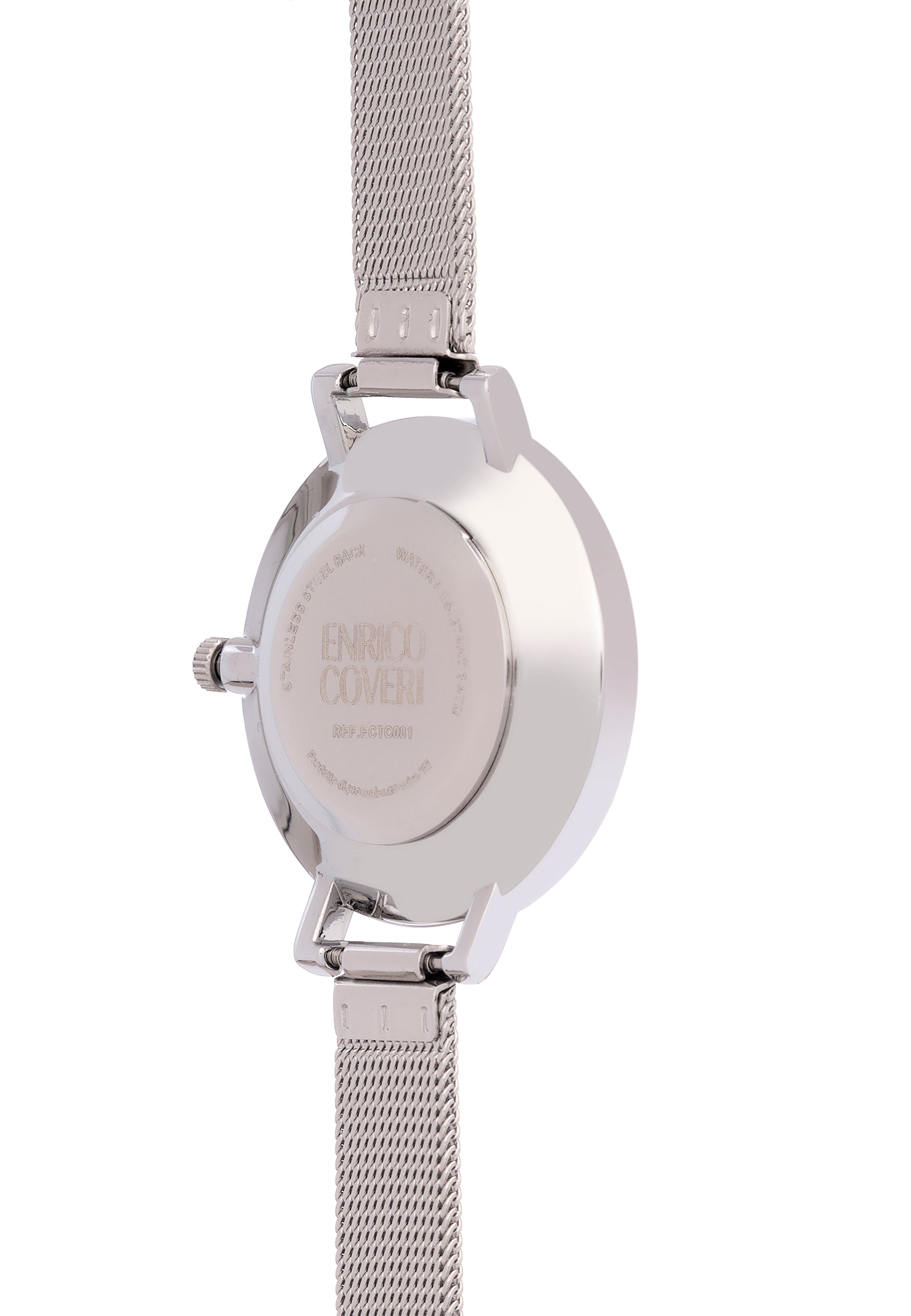 ENRICO COVERI TIME HIM OROLOGIO donna ECTC081 SILVER