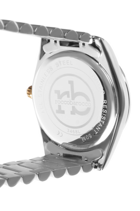 Roccobarocco watch- JUST- RB PERPETUAL-RB.3468L-03M donna SILVER