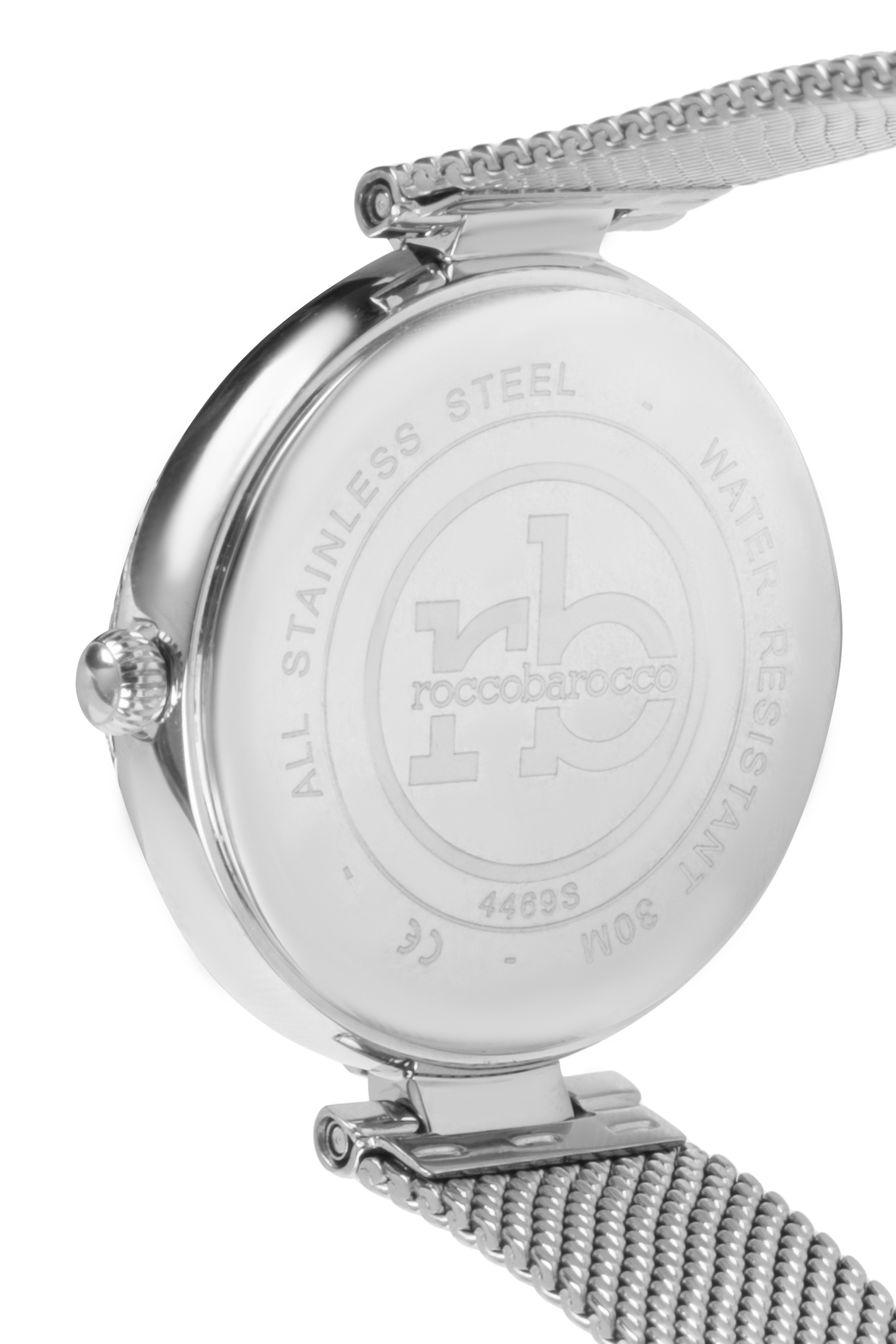 Roccobarocco watch- JUST- ROYAL-RB.4469S-07M donna SILVER