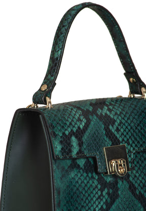 GIANNI NOTARO BORSA STELLA PITONE GN-111-06 colore verde Made in italy