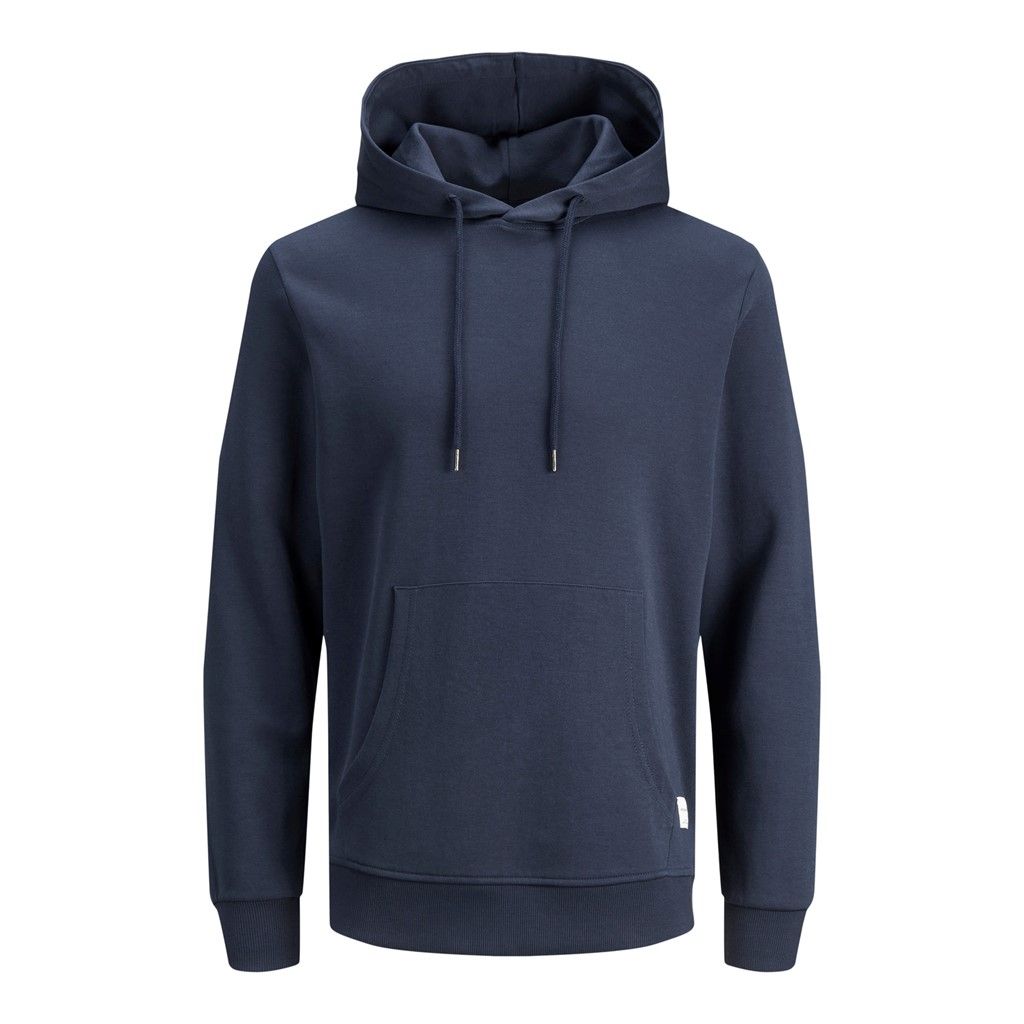 FELPA CON CAPPUCCIO JACK & JONES 12182537-NAVY_BL