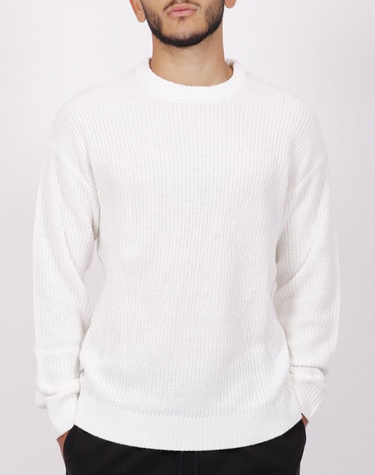 Maglione Brink 12194786 Bianco Regular Fit