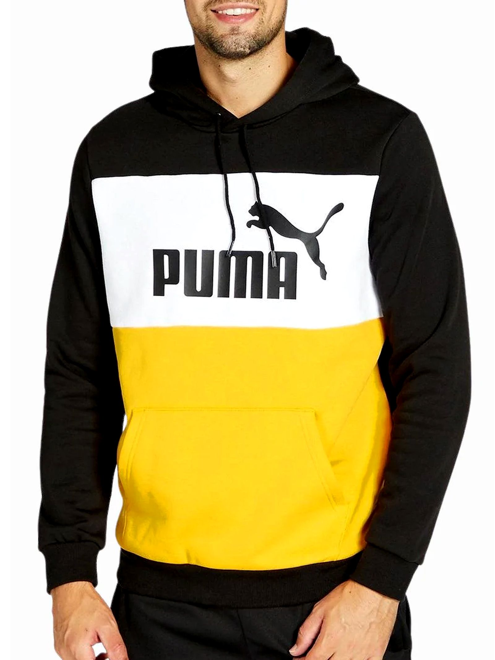 FELPA PUMA ESS+ COLORBLOCK 670168-11