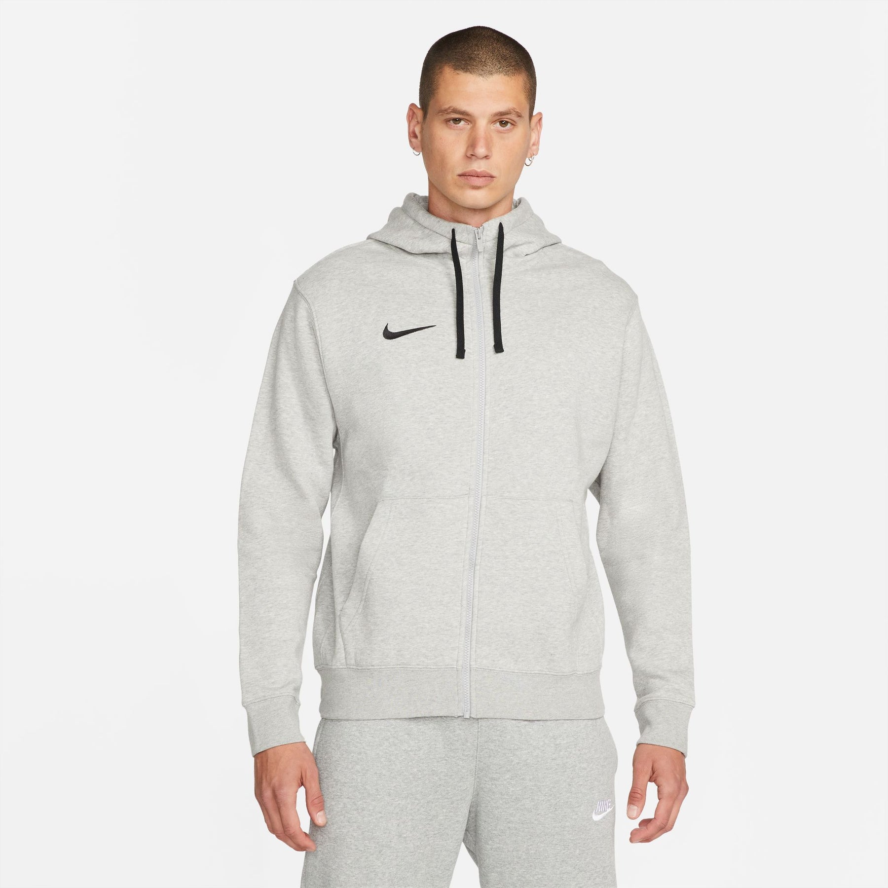 FELPA CON CAPPUCCIO FULL ZIP CW6887-063