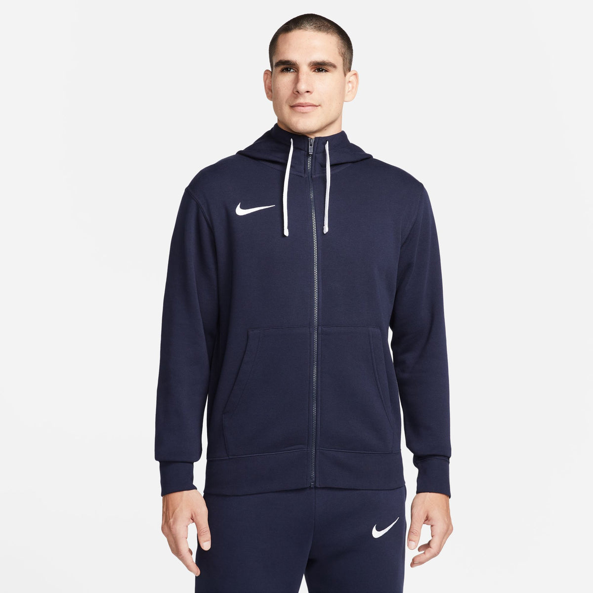 FELPA CON CAPPUCCIO FULL ZIP CW6887-451