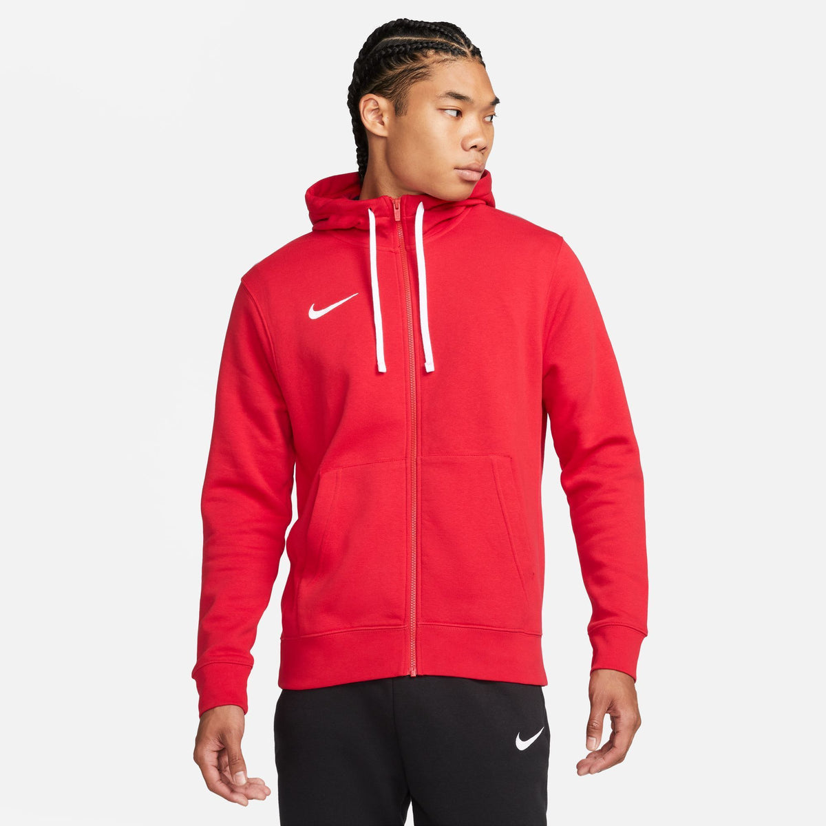 FELPA CON CAPPUCCIO FULL ZIP CW6887-657