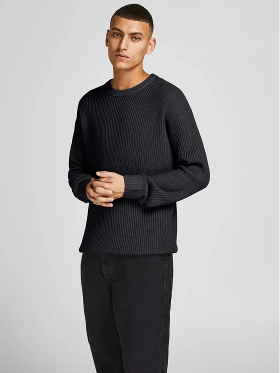 Maglione Brink 12194786 Nero Regular Fit